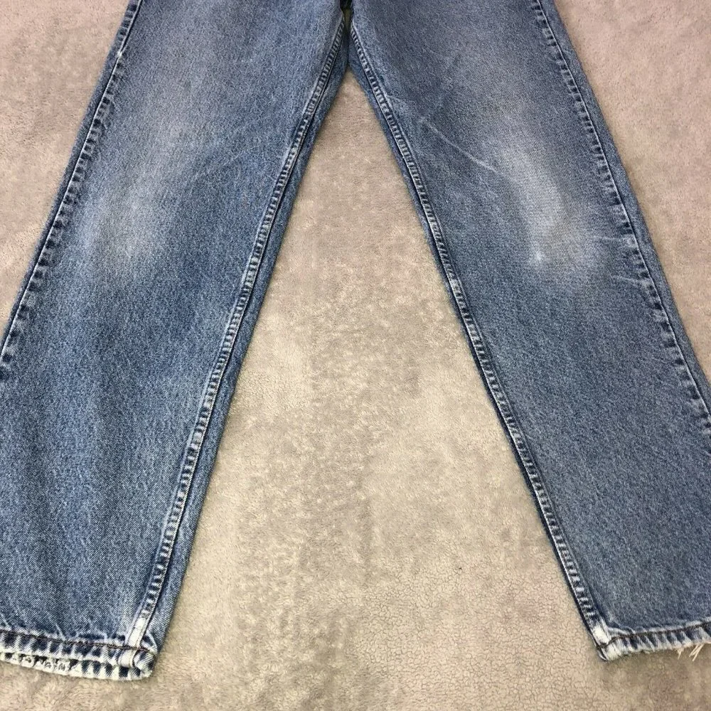 Vintage GAP Easy Fit Blue Denim High Waist Jeans 100% Cotton W36 L36 (33x34)